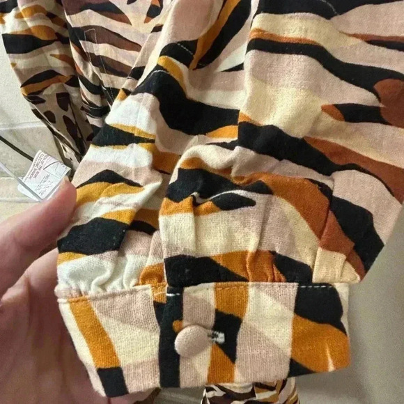 Who What Wear tiger print dress. Size Medium. Worn once. - Picture 5 of 5